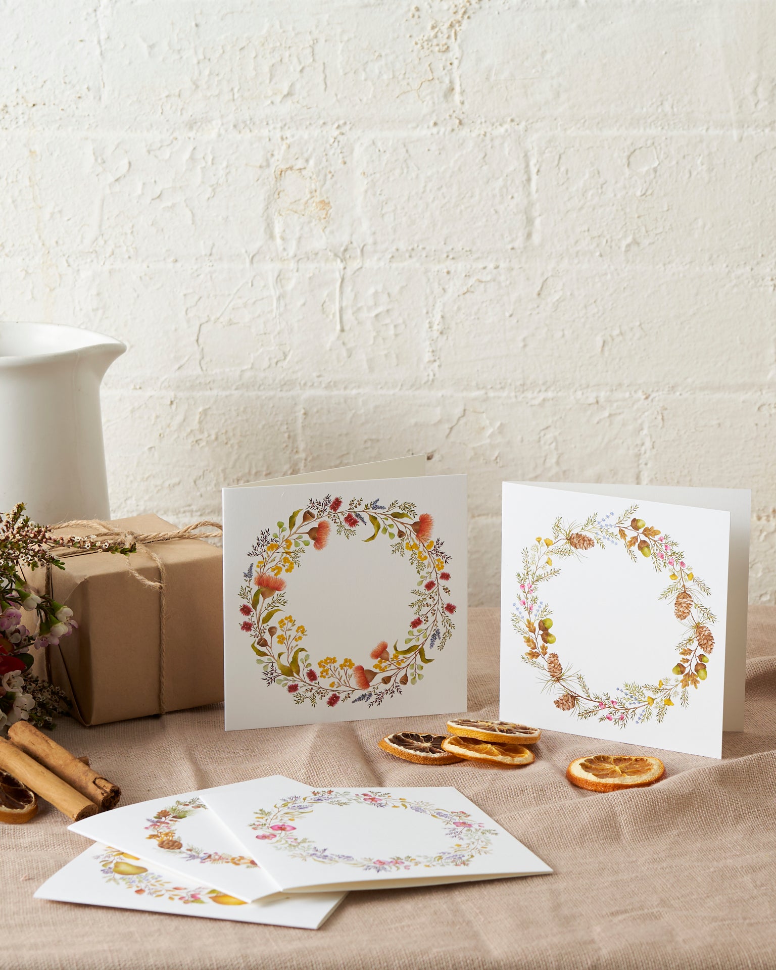 Wreath Design Card Pack Reeds and Rushes