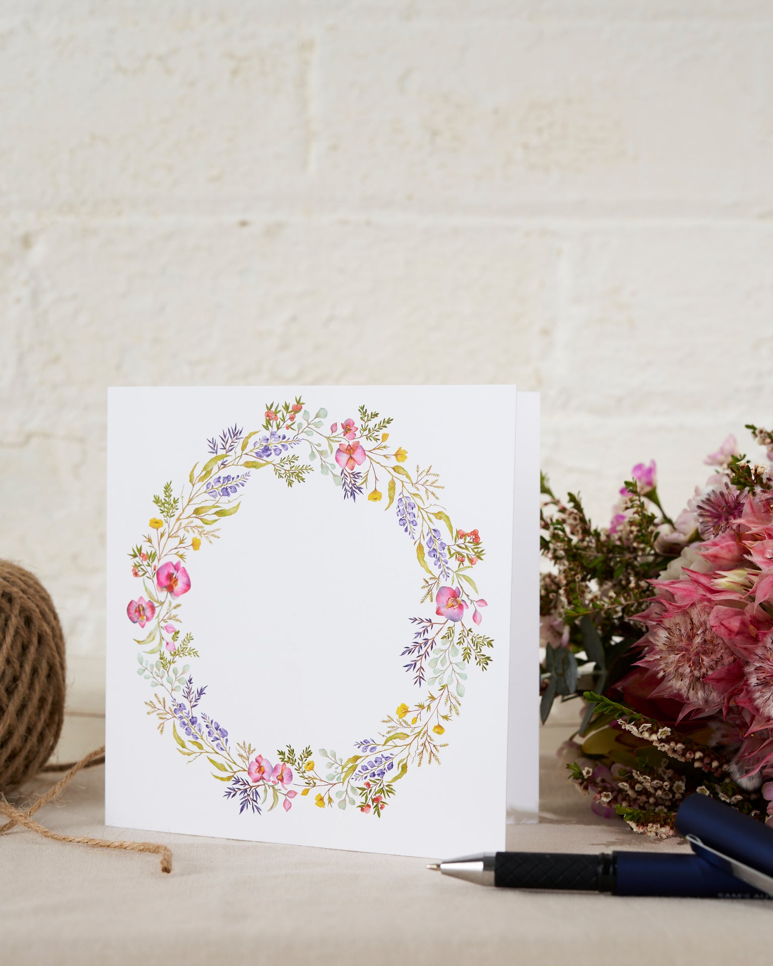 Wreath Design Card Pack Reeds and Rushes